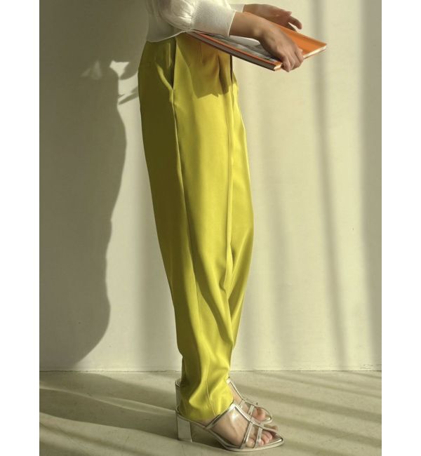 dazzlin「ハイウエストタックテーパードパンツ」|その他|