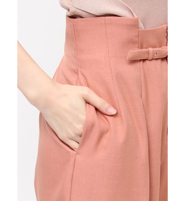 dazzlin「ハイウエストタックテーパードパンツ」|その他|