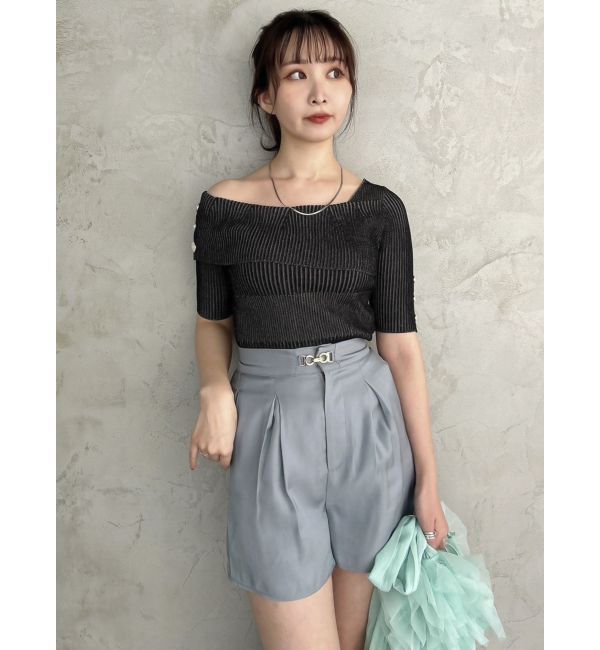 dazzlin「グロッシーショートパンツ」|その他|