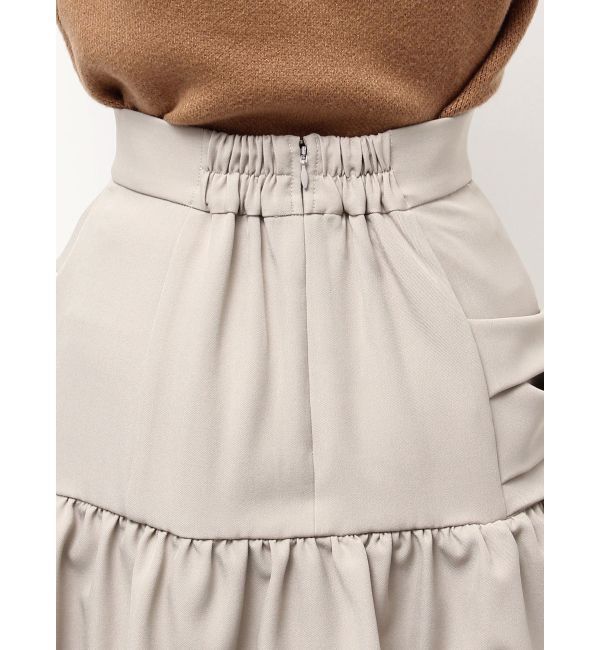 dazzlin「ナナメリボンミニスカート」|スカート|