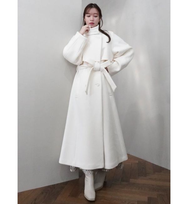 dazzlin「2WAYカラーレディウールコート」|その他|