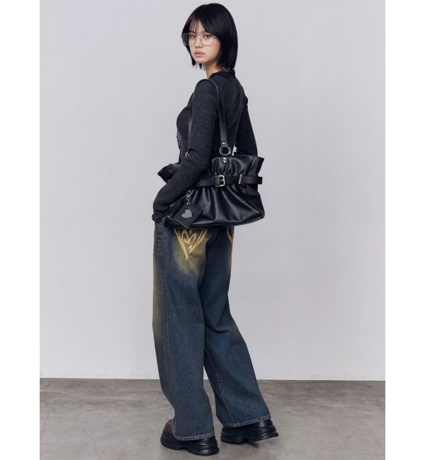 EMODA「レースエッジフィットリブトップ」|ニット・セーター|