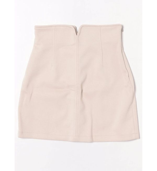 EMODA「カーブウエストミニスカート」|スカート|