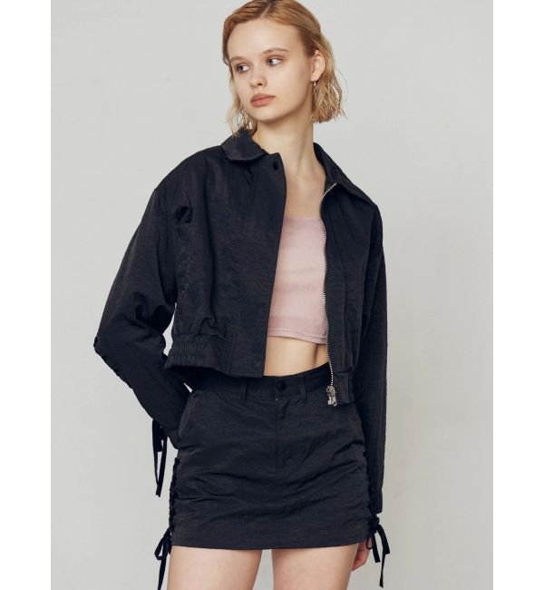 EMODA「レースアップミニスカート」|スカート|