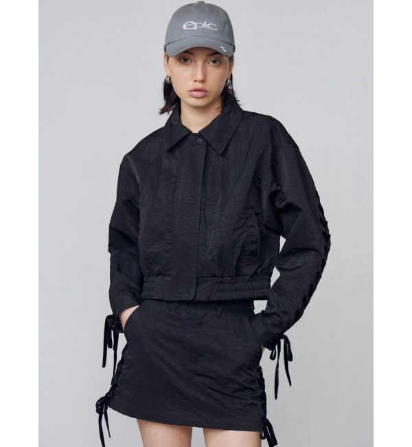 EMODA「レースアップミニスカート」|スカート|