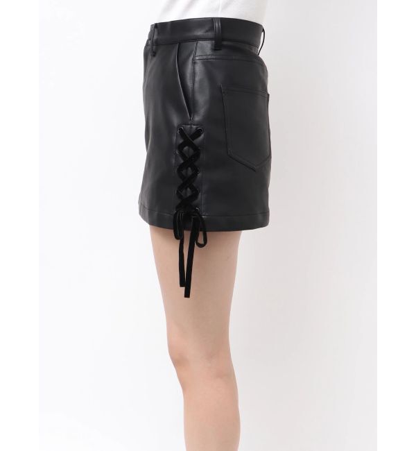EMODA「レースアップミニスカート」|スカート|