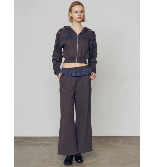 EMODA「ウエストフリルスウェットパンツ」|その他|