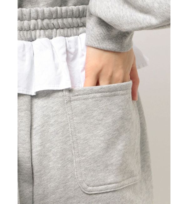 EMODA「ウエストフリルスウェットパンツ」|その他|