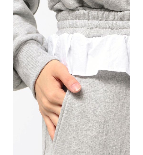 EMODA「ウエストフリルスウェットパンツ」|その他|