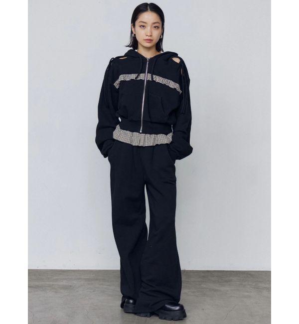 EMODA「ウエストフリルスウェットパンツ」|その他|