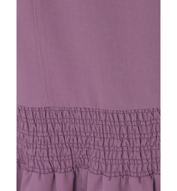 MERCURYDUO「シャーリングデザインイレヘムマーメイドスカート」|スカート|