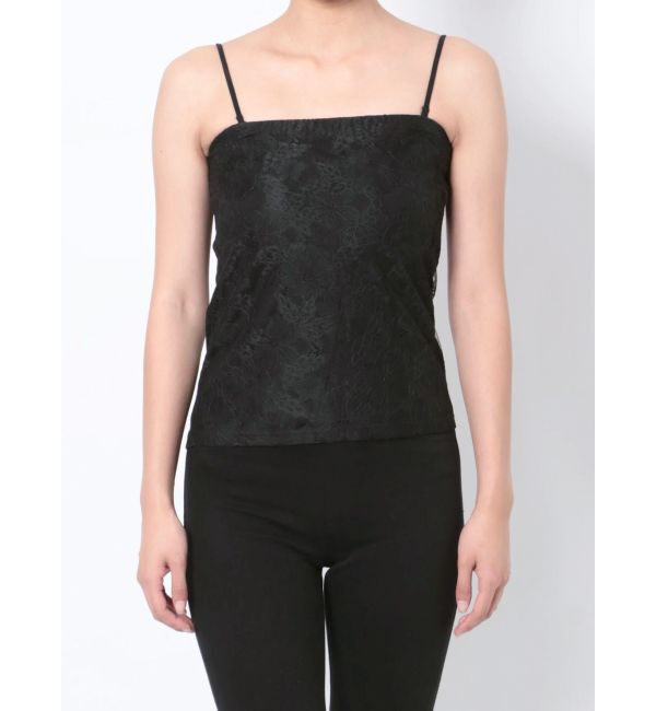 MERCURYDUO「2WAYカップ付レースベアインナー」|チューブトップ|ブラック