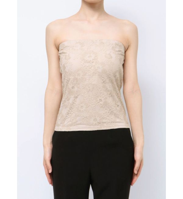 MERCURYDUO「2WAYカップ付レースベアインナー」|チューブトップ|