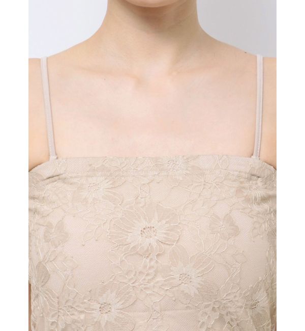 MERCURYDUO「2WAYカップ付レースベアインナー」|チューブトップ|