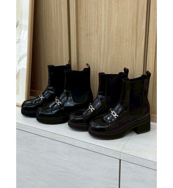 MERCURYDUO「ローファーサイドゴアショートブーツ」|ショートブーツ|