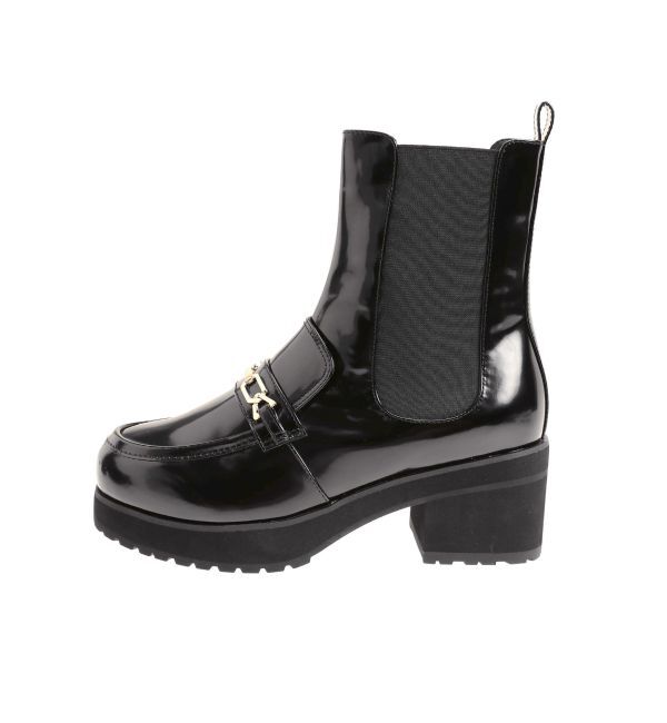 MERCURYDUO「ローファーサイドゴアショートブーツ」|ショートブーツ|