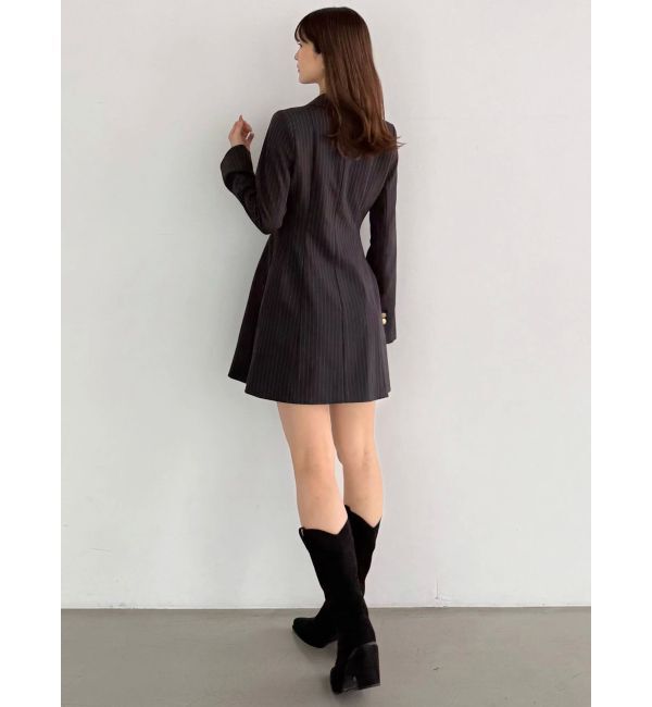 MERCURYDUO「2WAYフィットアンドフレアジャケットワンピース」|ワンピース|