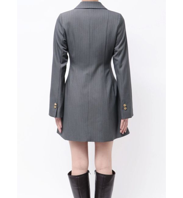 MERCURYDUO「2WAYフィットアンドフレアジャケットワンピース」|ワンピース|