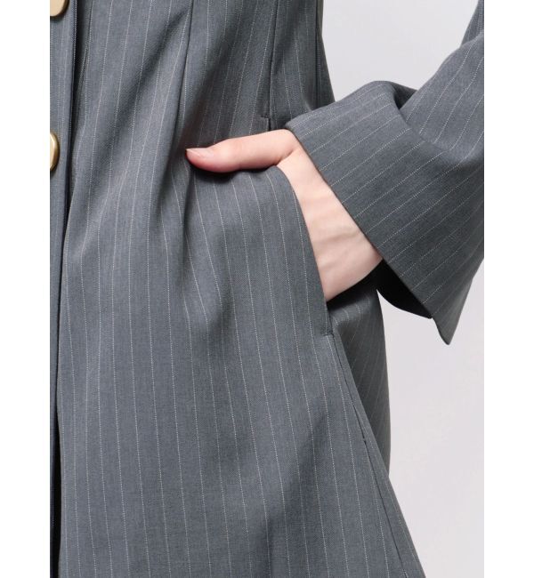 MERCURYDUO「2WAYフィットアンドフレアジャケットワンピース」|ワンピース|