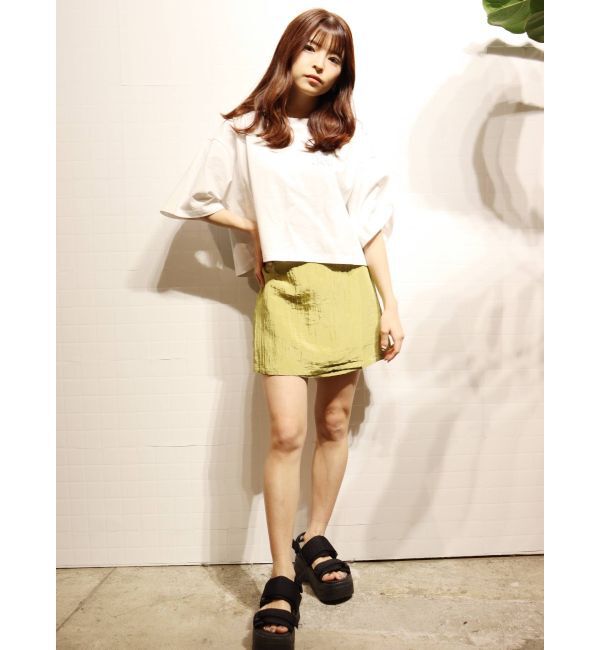 MURUA「ハイウエストラップミニスカート【セットアップ着用可】」|スカート|