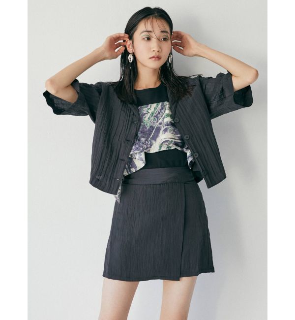 MURUA「ハイウエストラップミニスカート【セットアップ着用可】」|スカート|