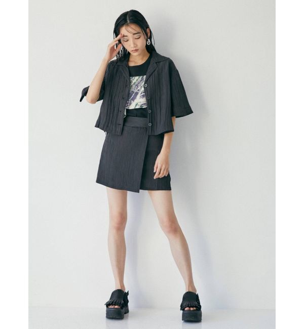 MURUA「ハイウエストラップミニスカート【セットアップ着用可】」|スカート|