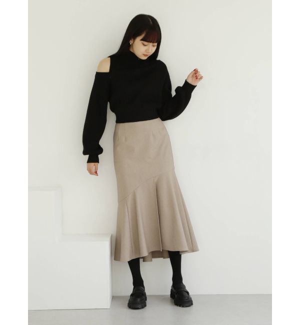 MURUA「アシメスリットマーメイドスカート」|スカート|