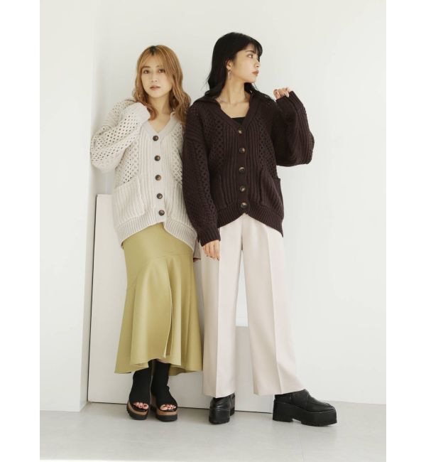 MURUA「アシメスリットマーメイドスカート」|スカート|