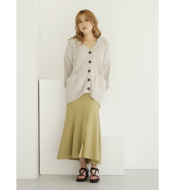 MURUA「アシメスリットマーメイドスカート」|スカート|