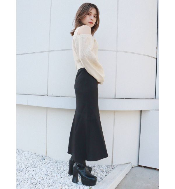 MURUA「アシメスリットマーメイドスカート」|スカート|
