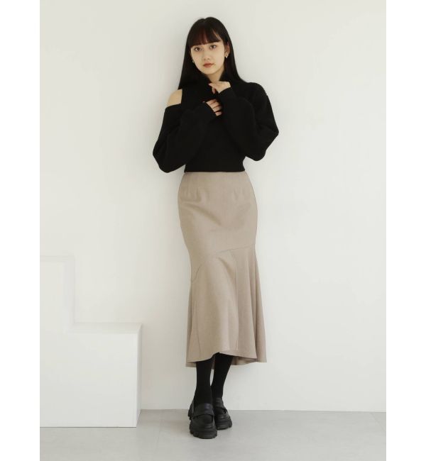 MURUA「アシメスリットマーメイドスカート」|スカート|