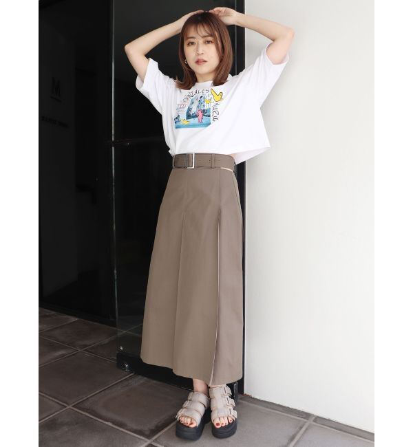 MURUA「ウエストカットスカート」|スカート|