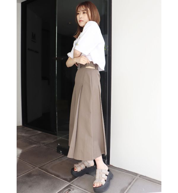 MURUA「ウエストカットスカート」|スカート|