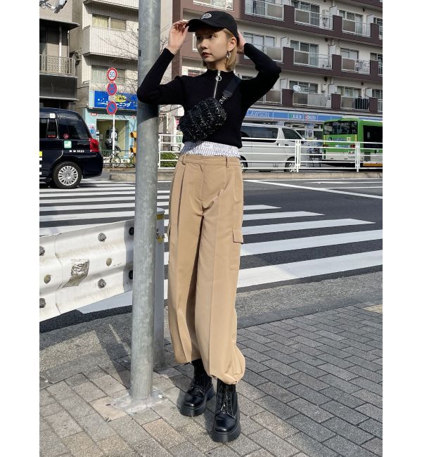 MURUA「ダブルウエストワイドパンツ【2WAY】」|その他|