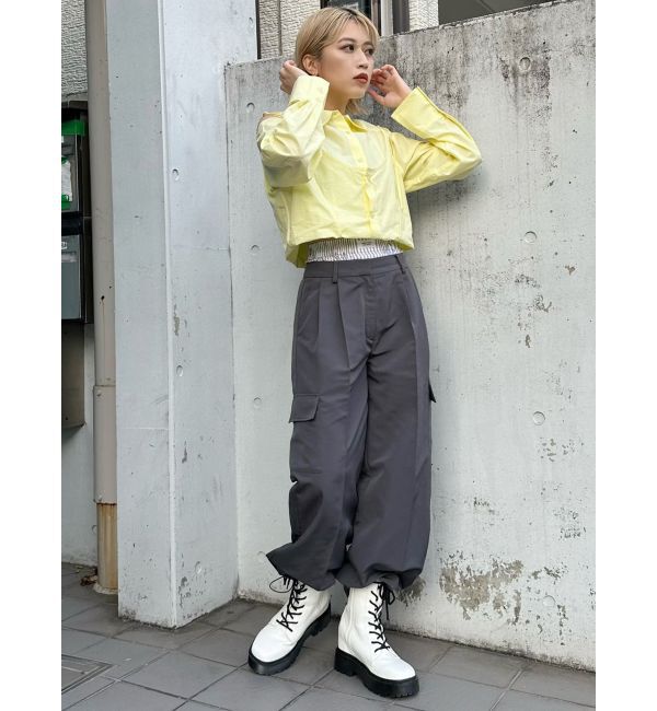 MURUA「ダブルウエストワイドパンツ【2WAY】」|その他|