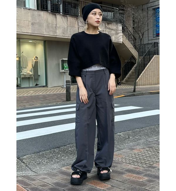 MURUA「ダブルウエストワイドパンツ【2WAY】」|その他|