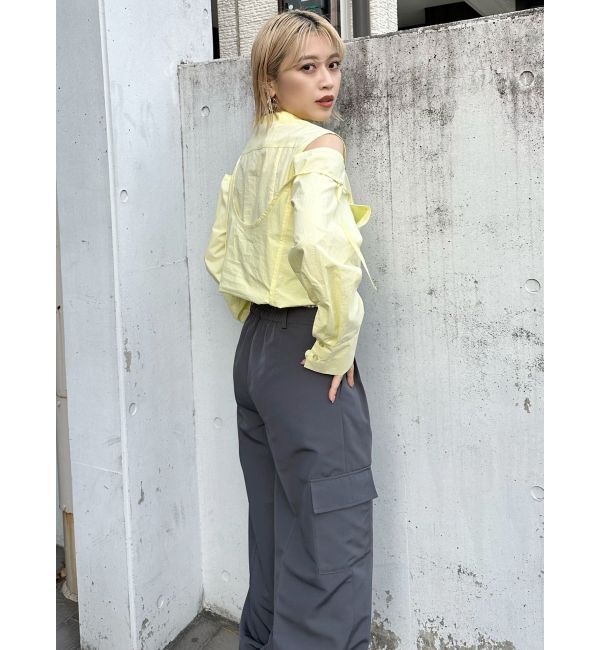 MURUA「ダブルウエストワイドパンツ【2WAY】」|その他|