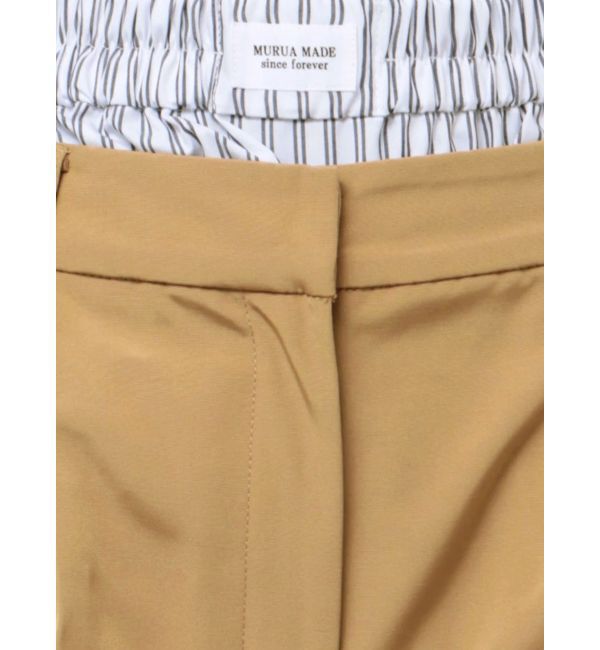 MURUA「ダブルウエストワイドパンツ【2WAY】」|その他|