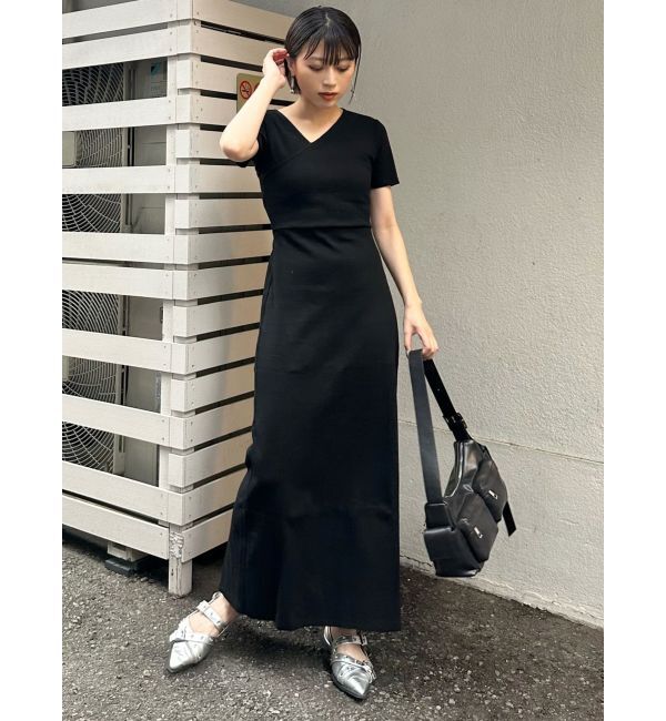 MURUA「アシメネックバックオープンワンピース」|ワンピース|