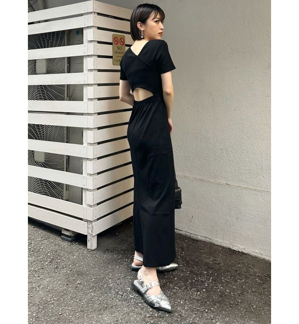 MURUA「アシメネックバックオープンワンピース」|ワンピース|