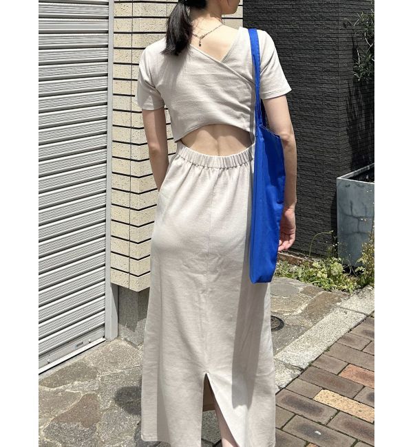 MURUA「アシメネックバックオープンワンピース」|ワンピース|