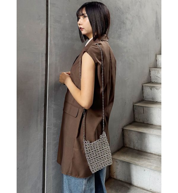 MURUA「ビーズボールチェーンバッグ」|ショルダー・メッセンジャー|