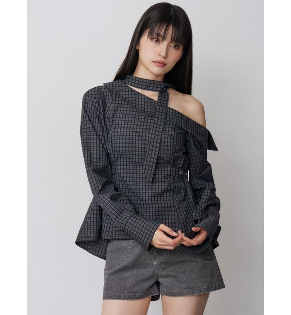 MURUA「ボウタイワンショルブラウス」|シャツ・ブラウス|