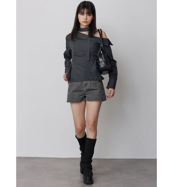 MURUA「ボウタイワンショルブラウス」|シャツ・ブラウス|