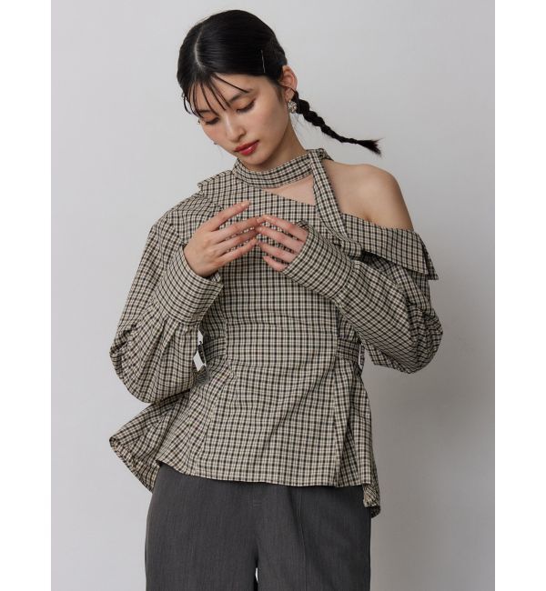 MURUA「ボウタイワンショルブラウス」|シャツ・ブラウス|