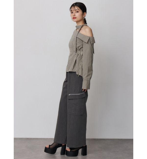 MURUA「ボウタイワンショルブラウス」|シャツ・ブラウス|