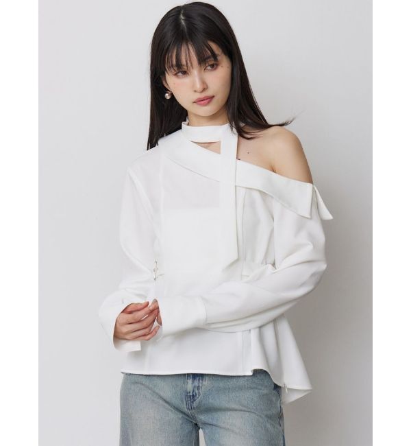 MURUA「ボウタイワンショルブラウス」|シャツ・ブラウス|