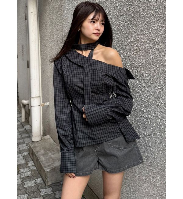 MURUA「ボウタイワンショルブラウス」|シャツ・ブラウス|