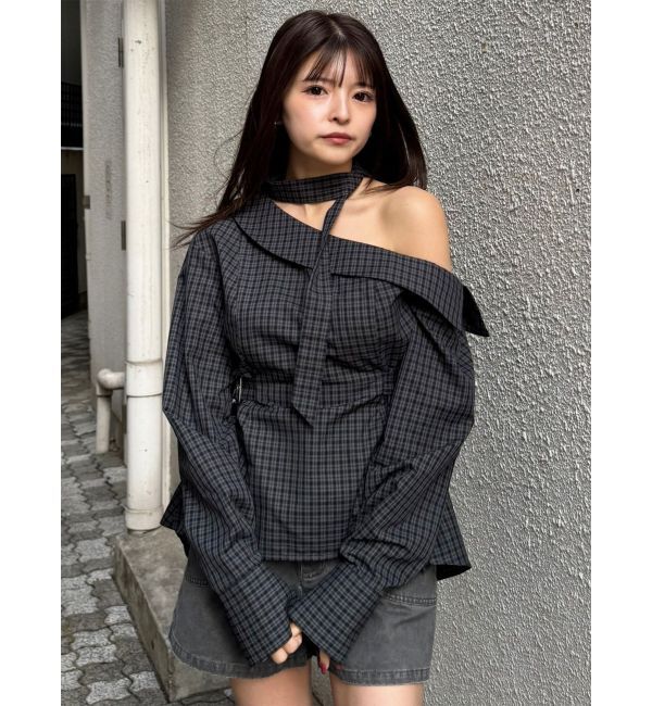 MURUA「ボウタイワンショルブラウス」|シャツ・ブラウス|