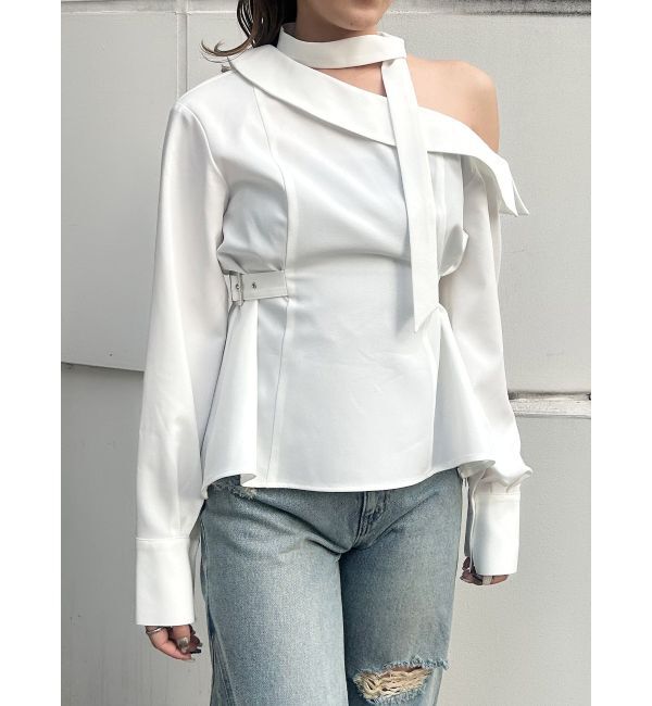 MURUA「ボウタイワンショルブラウス」|シャツ・ブラウス|